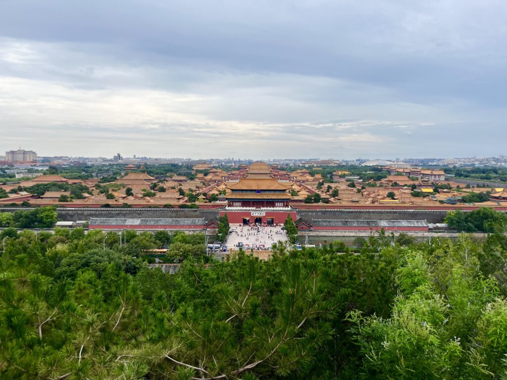ciudad prohibida en china jingshan park