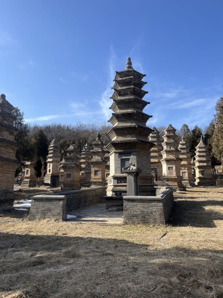 dengfeng shaolin bosque pagoda